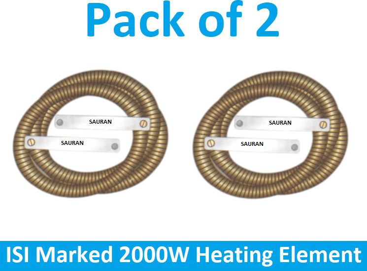 Pack of 2 ISI Marked 20000w Heating Eelment (EAP186.1) 2000 W Immersion Heater Rod-image-23