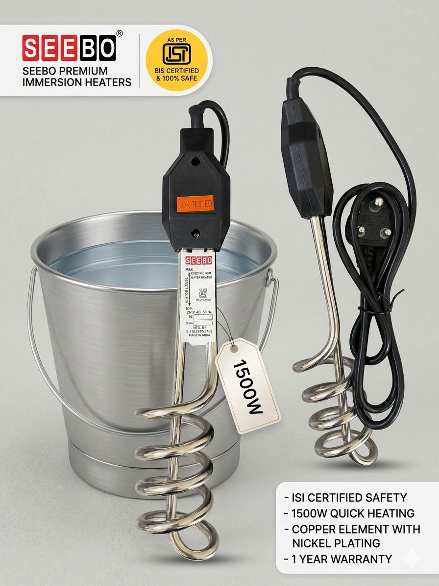 Fast Heating Electric Water Heater for Bucket 1500 W Immersion Heater Rod-image-43