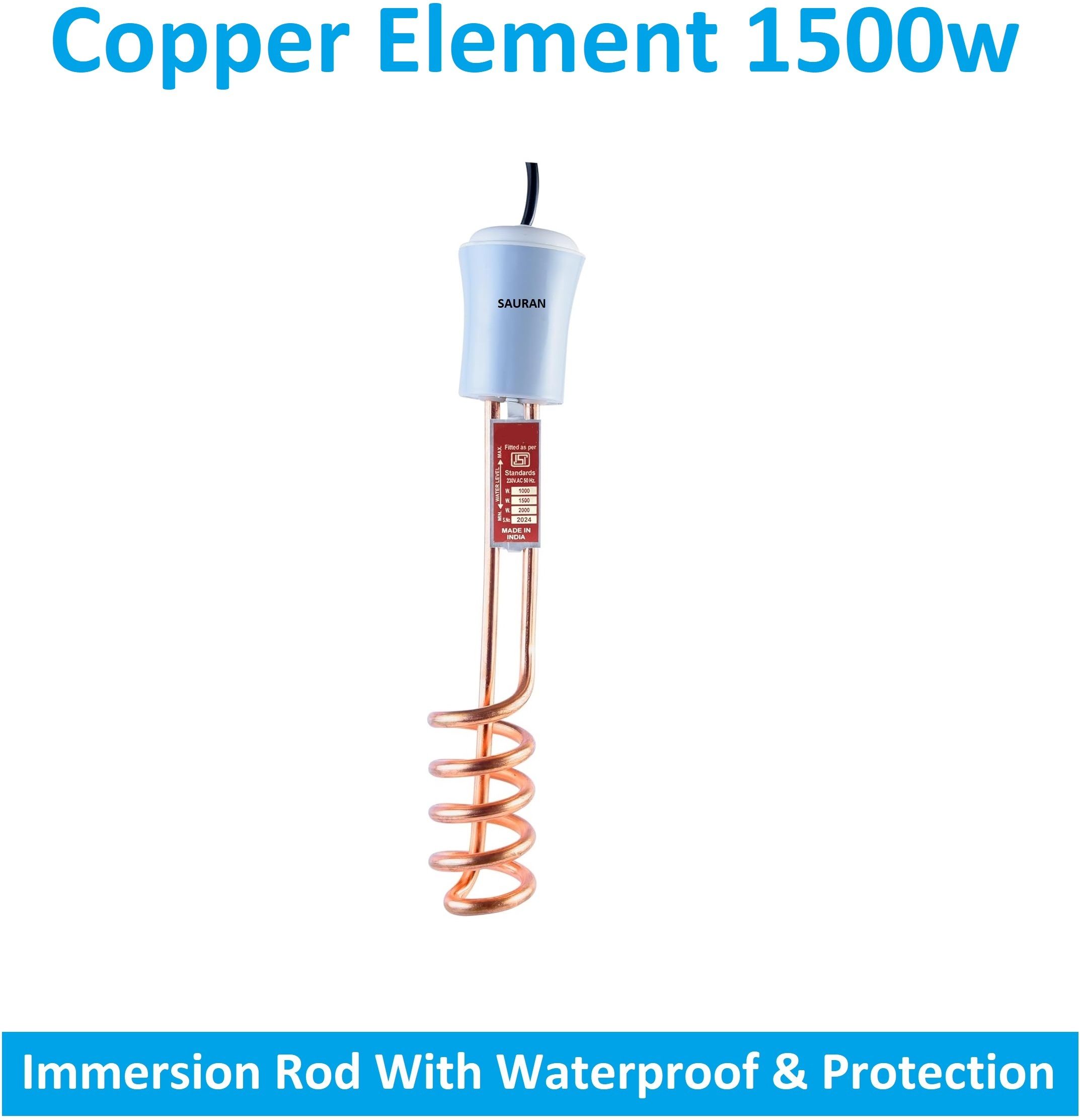 Immersion Water Rod Heater Heavy Copper Element (WHR12) 1500 W Immersion Heater Rod-image-34