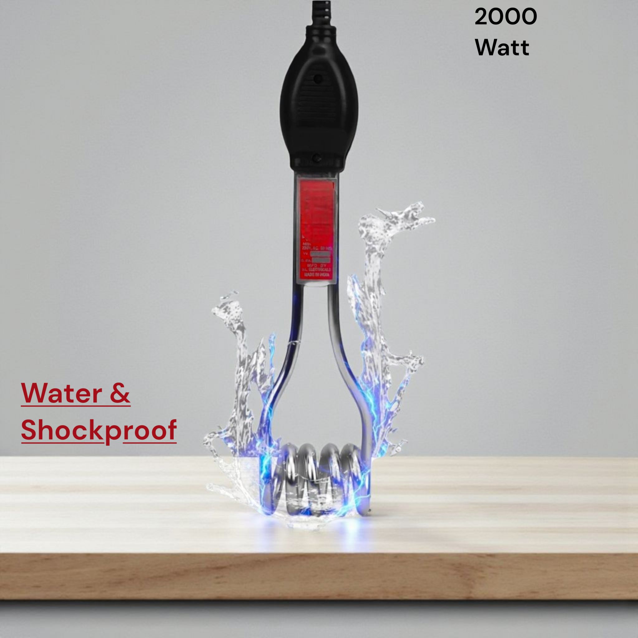 2000w Immershion rod a1 2000 W Shock Proof Immersion Heater Rod