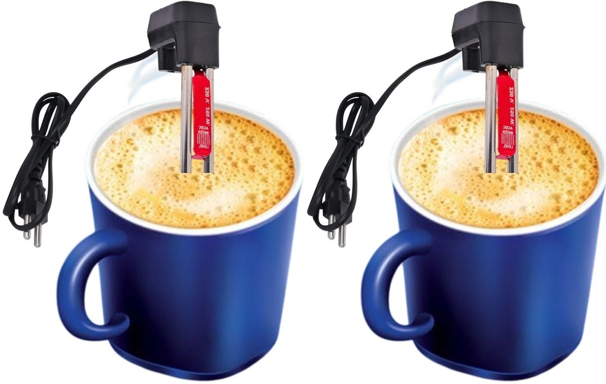 huda studio Electric Mini Instant Portable Coffee, Tea Heater Ideal for Milk, Water 1000 W Shock Proof Immersion Heater Rod-picture-23