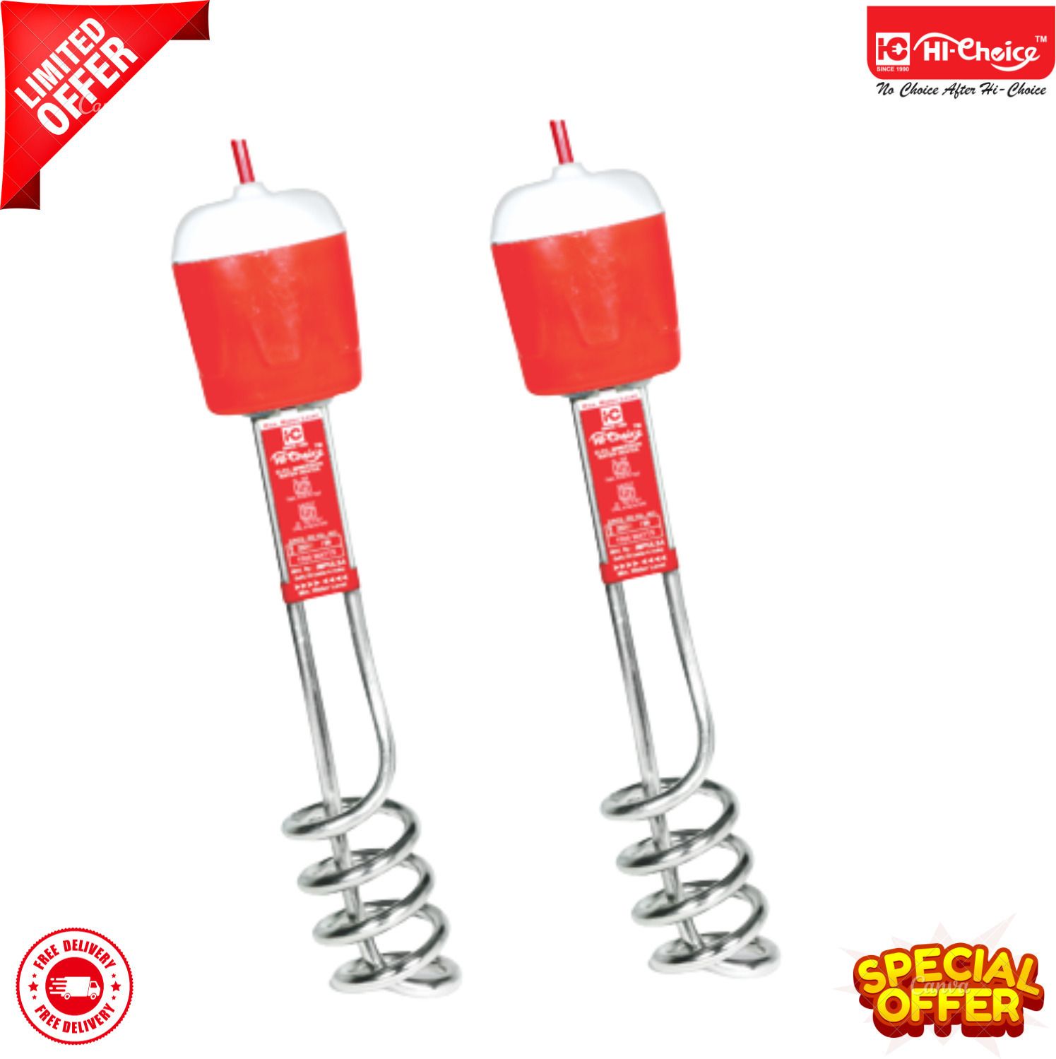 100% Copper Tube Waterproof & Shockproof Immersion Rod 1000 W Shock Proof Immersion Heater Rod-image-19