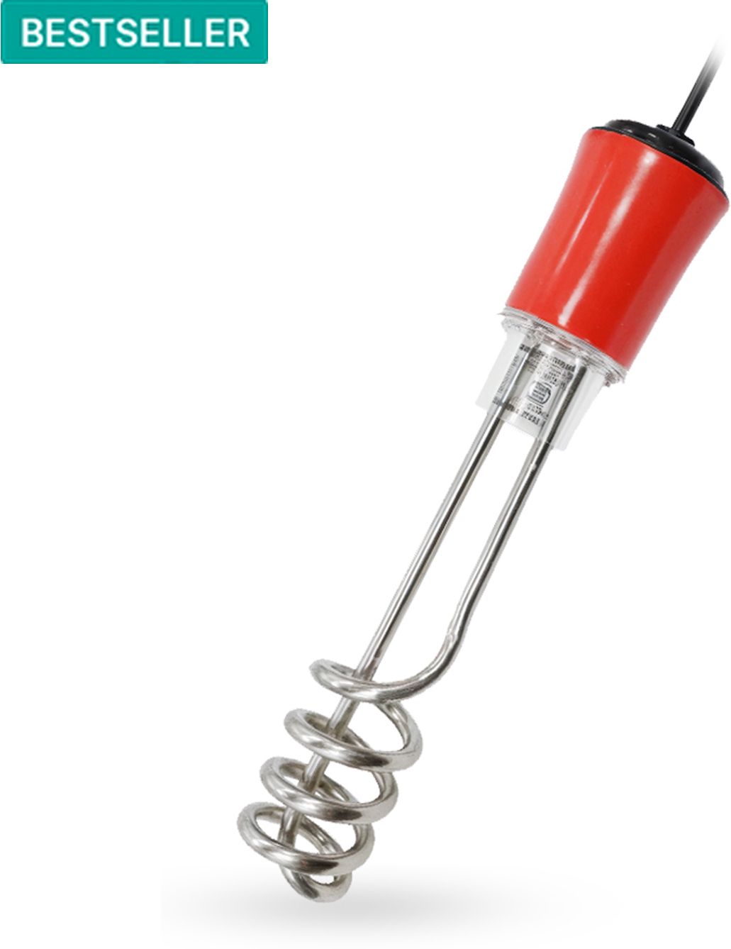 qelon 1500W Immersion Rod Water Heater | Waterproof | Shock Proof | With Quick Heating 1500 W Immersion Heater Rod-picture-43