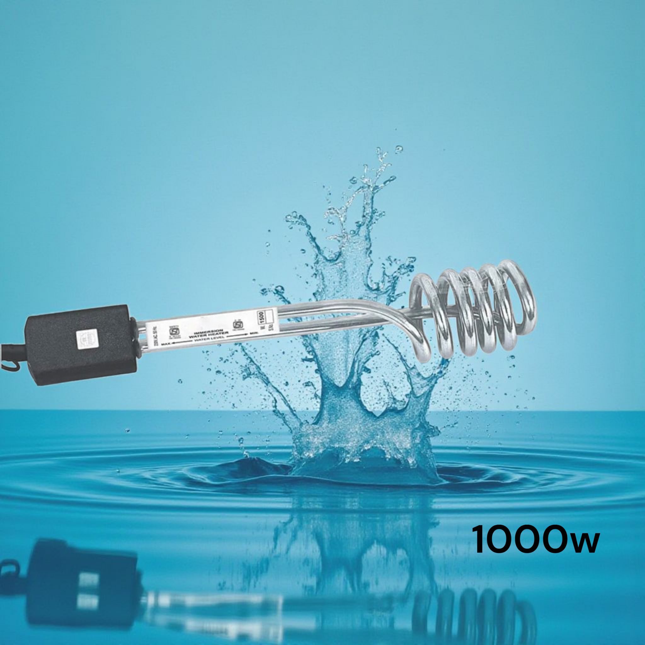 1000w Shockproof Technology Universal Electric Water Heater Immersion Rod 1000 W Shock Proof Immersion Heater Rod