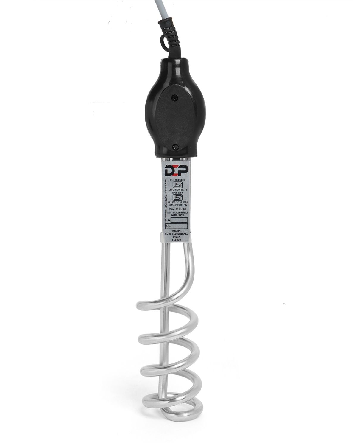 2000W Immersion Rod High-Quality Water Heater Shock-Proof Design 1-Year Warranty 2000 W Shock Proof Immersion Heater Rod-image-8