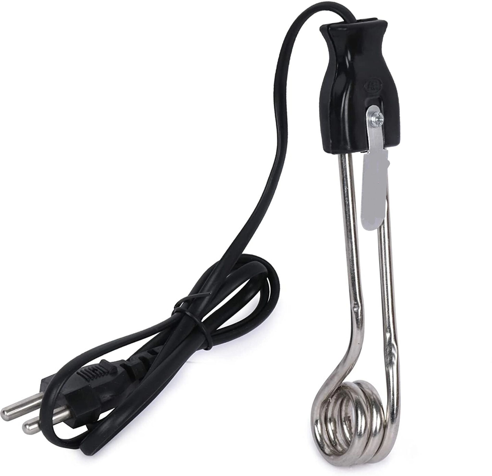 huda studio Heavy Duty Stainless Steel Immersion Water Heater Quick Boil Safe Grip Handle 1000 W Shock Proof Immersion Heater Rod-picture-25
