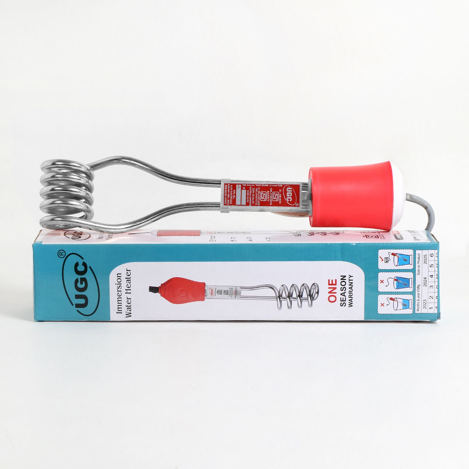 Shockproof Nickle Water Heater – ISI Mark & Warrantied 2000 W Shock Proof Immersion Heater Rod-image-27