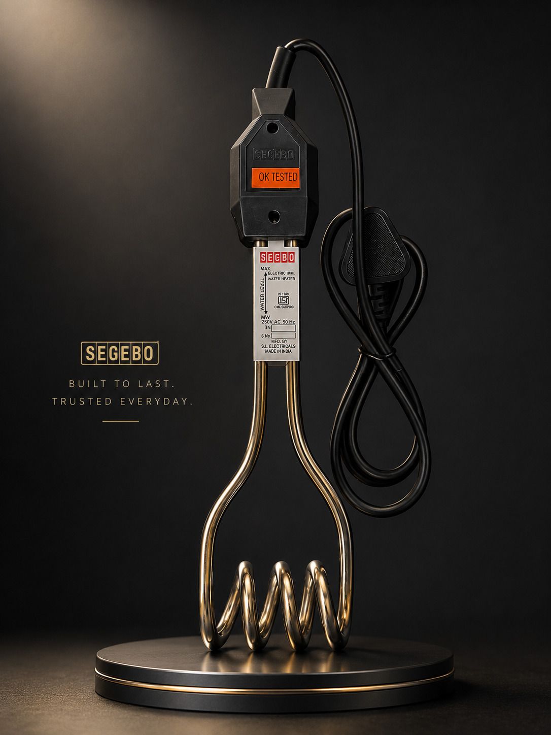 Immersion Heater for Daily Use 2000 W Shock Proof Immersion Heater Rod-image-18