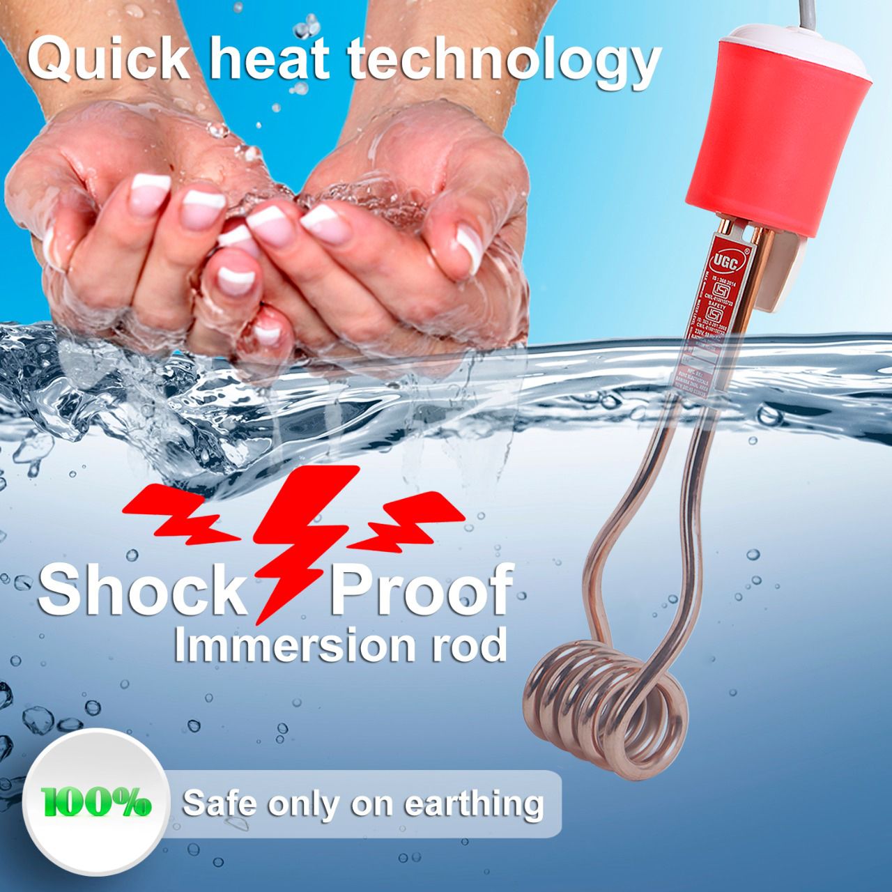 Immersion Copper Heater Rod – Waterproof & Warrantied 2000 W Shock Proof Immersion Heater Rod-image-12