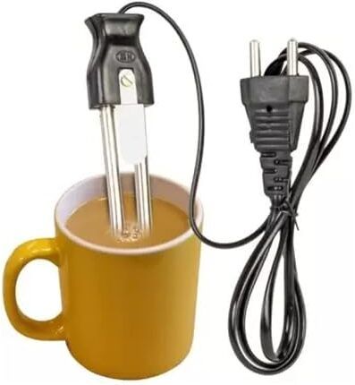 huda studio Electric Mini Immersion Rod Water Heater, Small Portable Tea Coffee Milk Mug 1000 W Shock Proof Immersion Heater Rod-picture-10