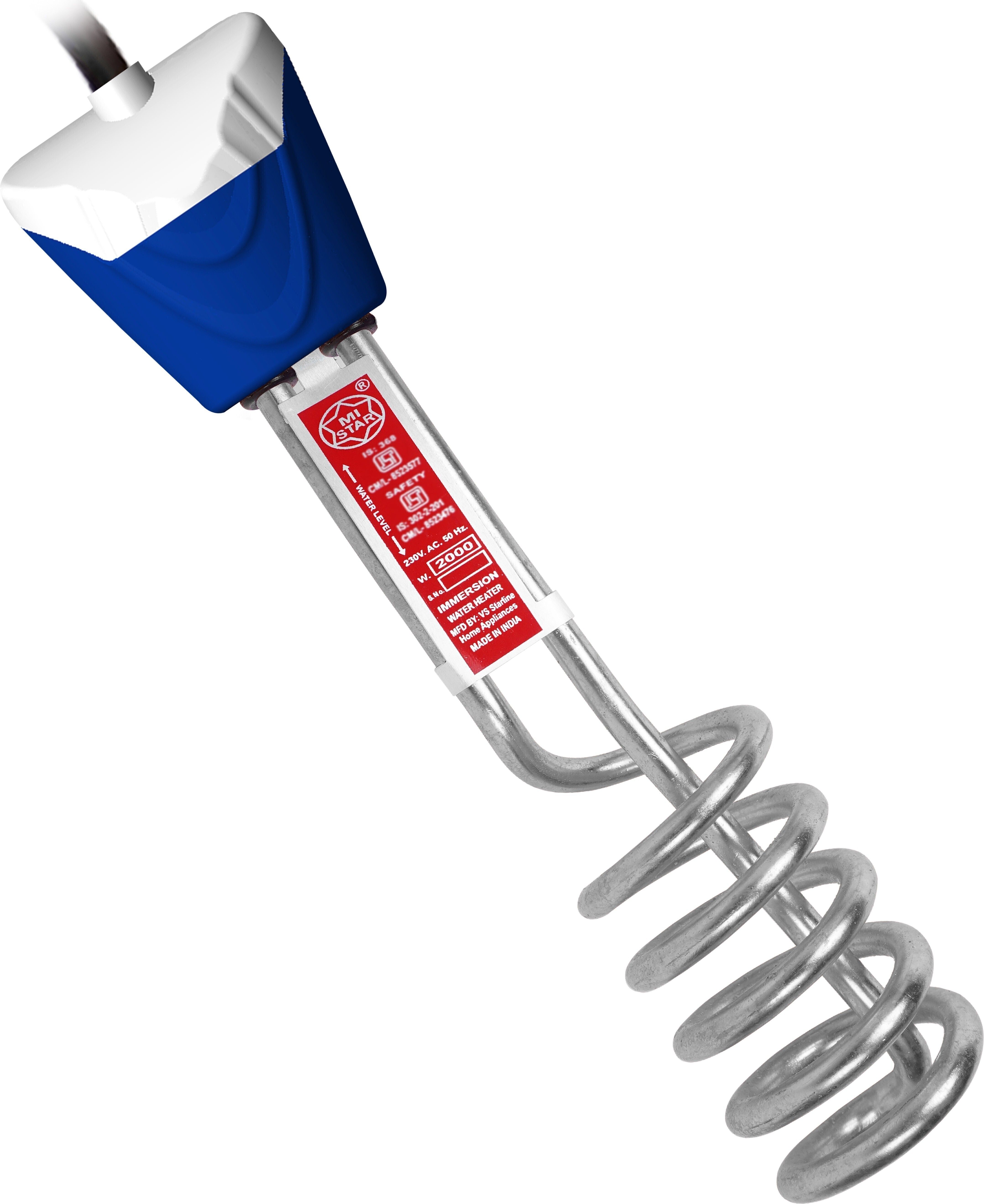 2021 blue brass 2000 watts water proof shock proof 2000 W Shock Proof Immersion Heater Rod-image-3