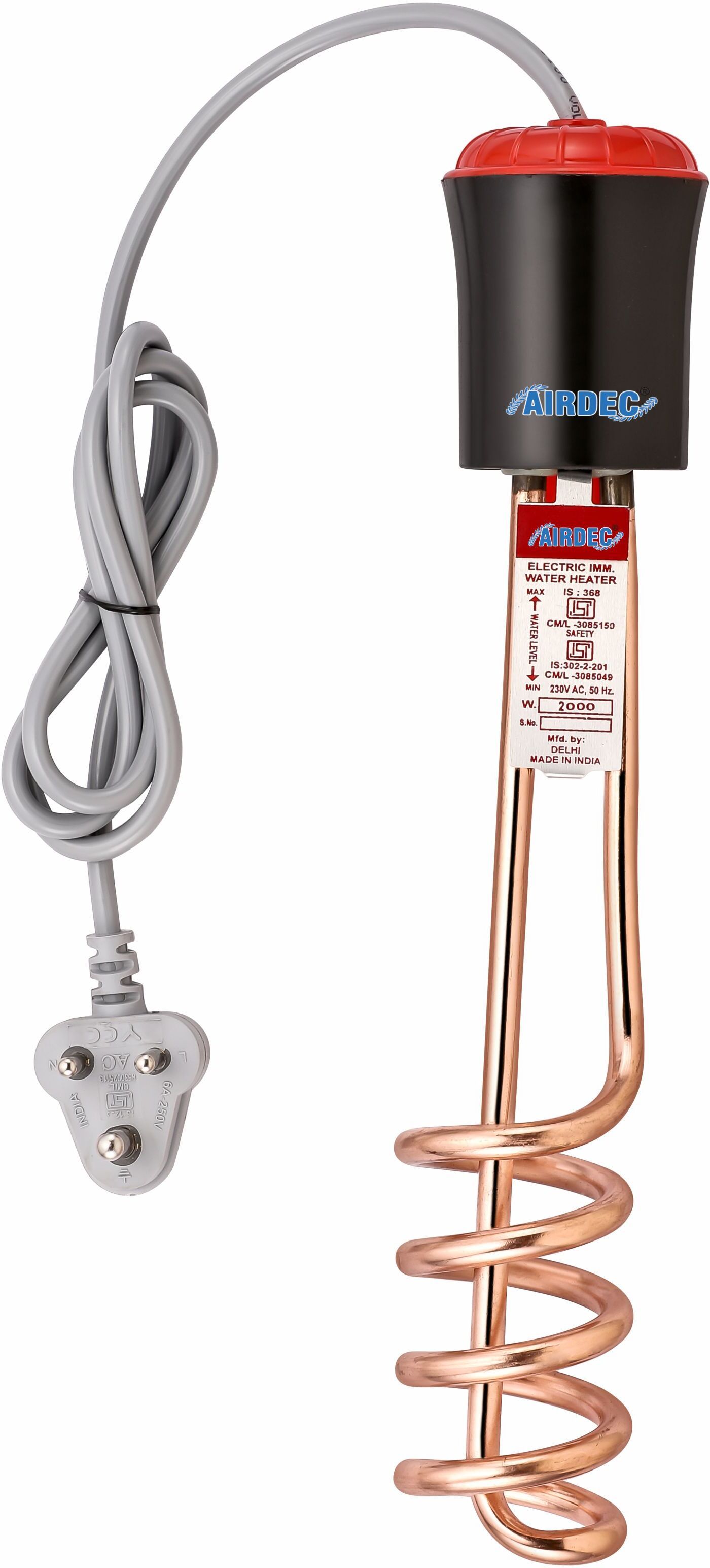ISI Certified Water-Proof 2000 W Shock Proof Immersion Heater Rod-image-47
