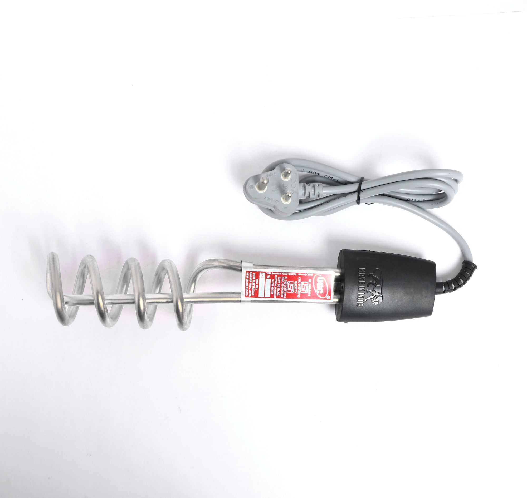 Nickel Immersion Rod | Anti Shock | ISI Certified | Hanging Loop | 1Yr Warranty 2000 W Shock Proof Immersion Heater Rod-image-15