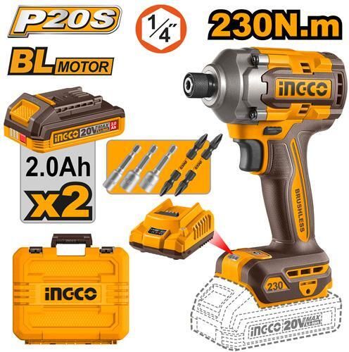ingco CIRLI2023 Impact Driver Cordless Impact Wrench-picture-4