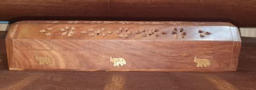shelter Wooden Agarbatti Stand with Ash Catcher & Dhoop Batti Stand Wooden Incense Holder-picture-7