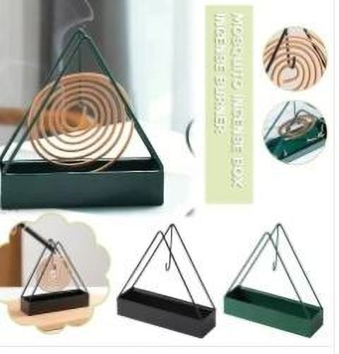 ImegaZ Triangular Mosquito Coil Burner , Mosquito Coil Holder , Coil Stand Iron Incense Holder-image-42