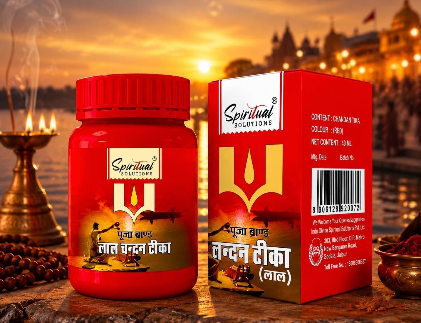 groovs Chandan Tika Paste Pack of 6 (40ml Each) | Sandalwood Tilak for Daily Puja-picture-20