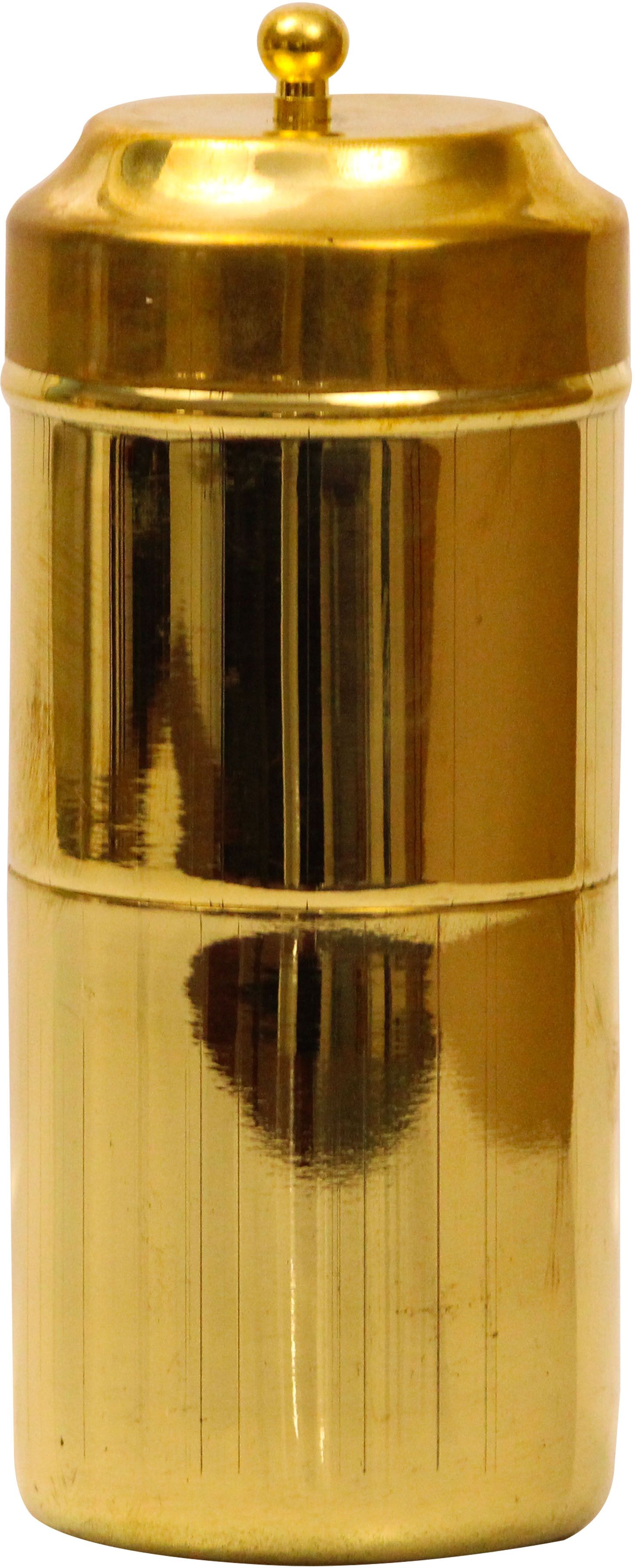 Brass Filter Coffee Maker, Brass, South Indian Drip Sytle Decoction Liquid Maker Indian Coffee Filter