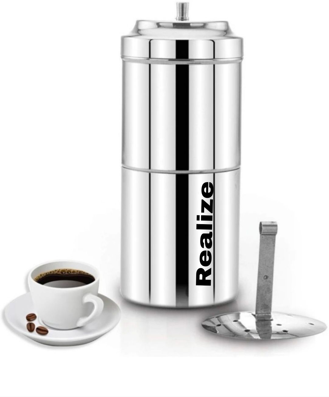 Stainless steel Indian coffee filter 250ml Indian Coffee Filter