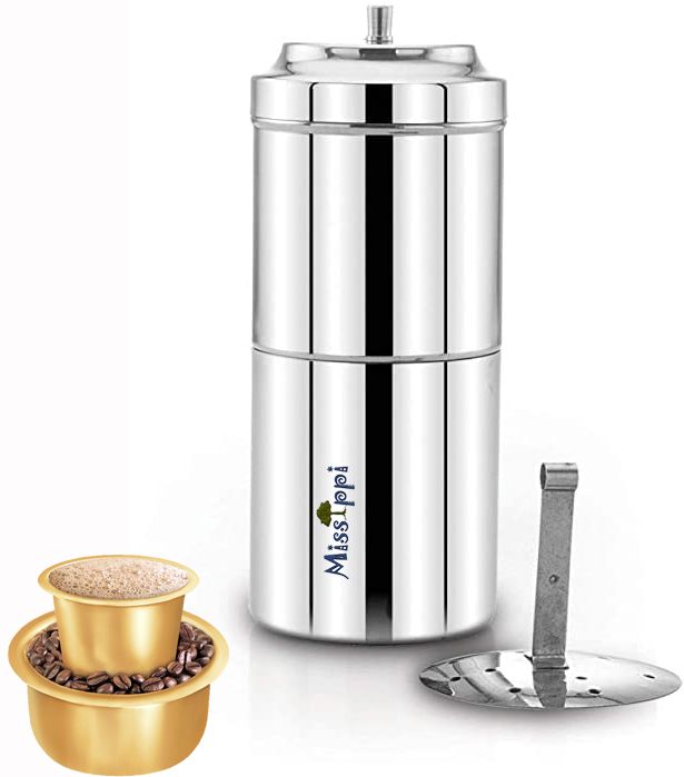 300 ml South indian Stainless Steel Drip coffee Maker Indian Coffee Filter