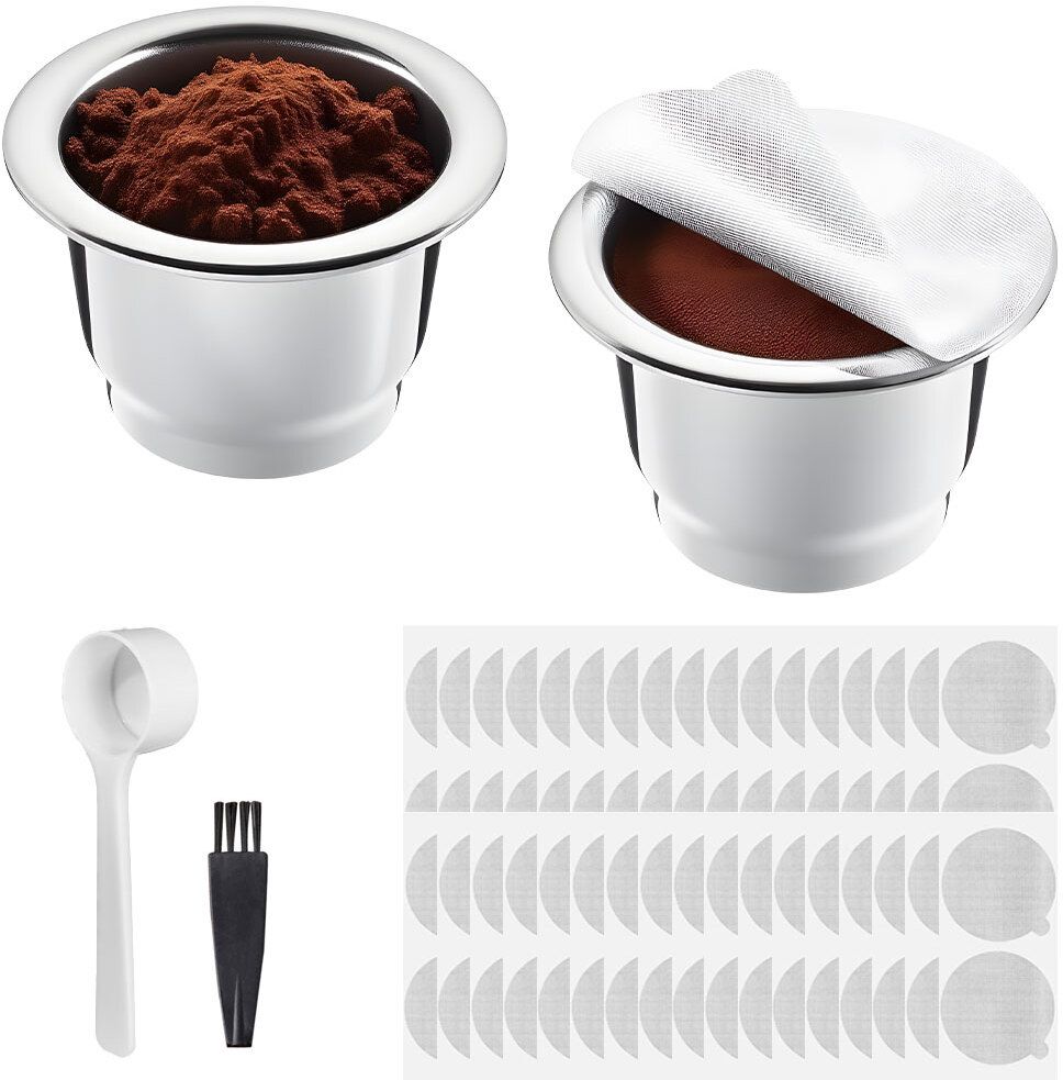 Reusable Coffee Pod Capsules Set Indian Coffee Filter