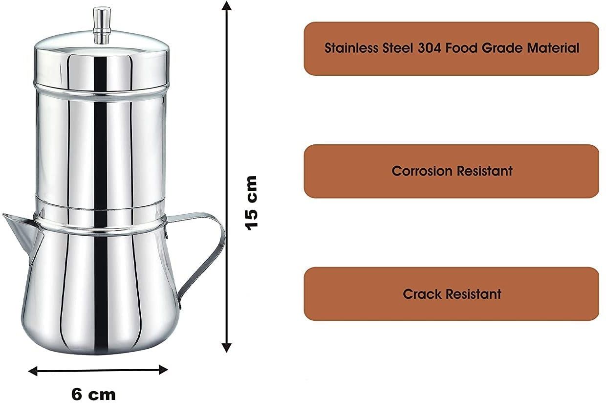 prv Stainless Steel Coffee Filter / Kettle Indian Coffee Filter-picture-7