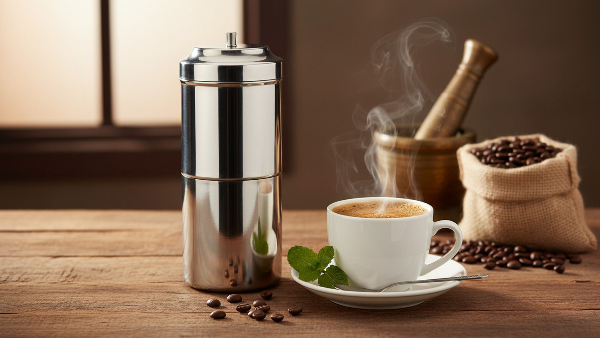 Reusable Stainless Steel Coffee Filter 250ml Without Handle Indian Coffee Filter-image-45