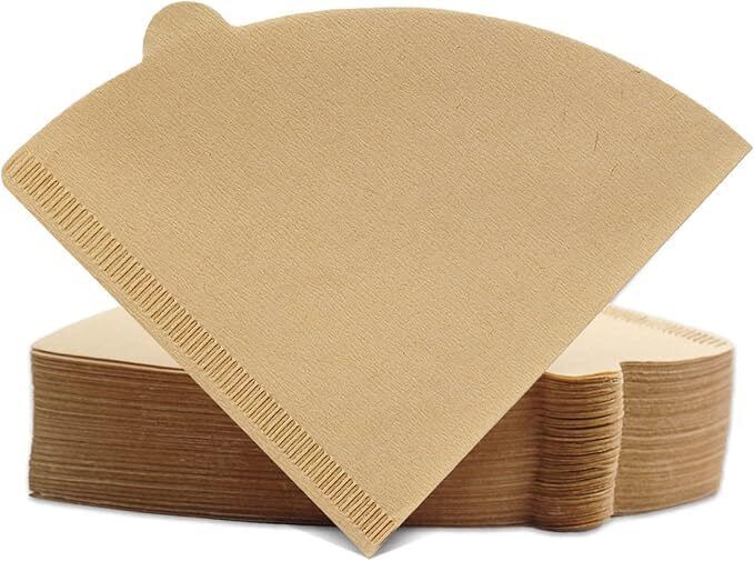 100 Pcs Coffee Filter Paper Size 02 Cone for Drip & Pour Over Maker(1 PACK) Filter Paper