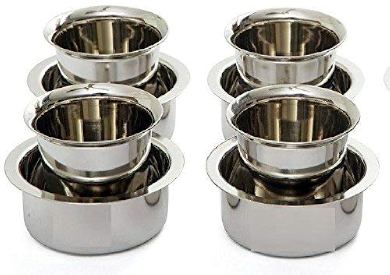 Pure Stainless Steel Traditional Dabara Set | Coffee Dabara Set Indian Coffee Filter-image-7