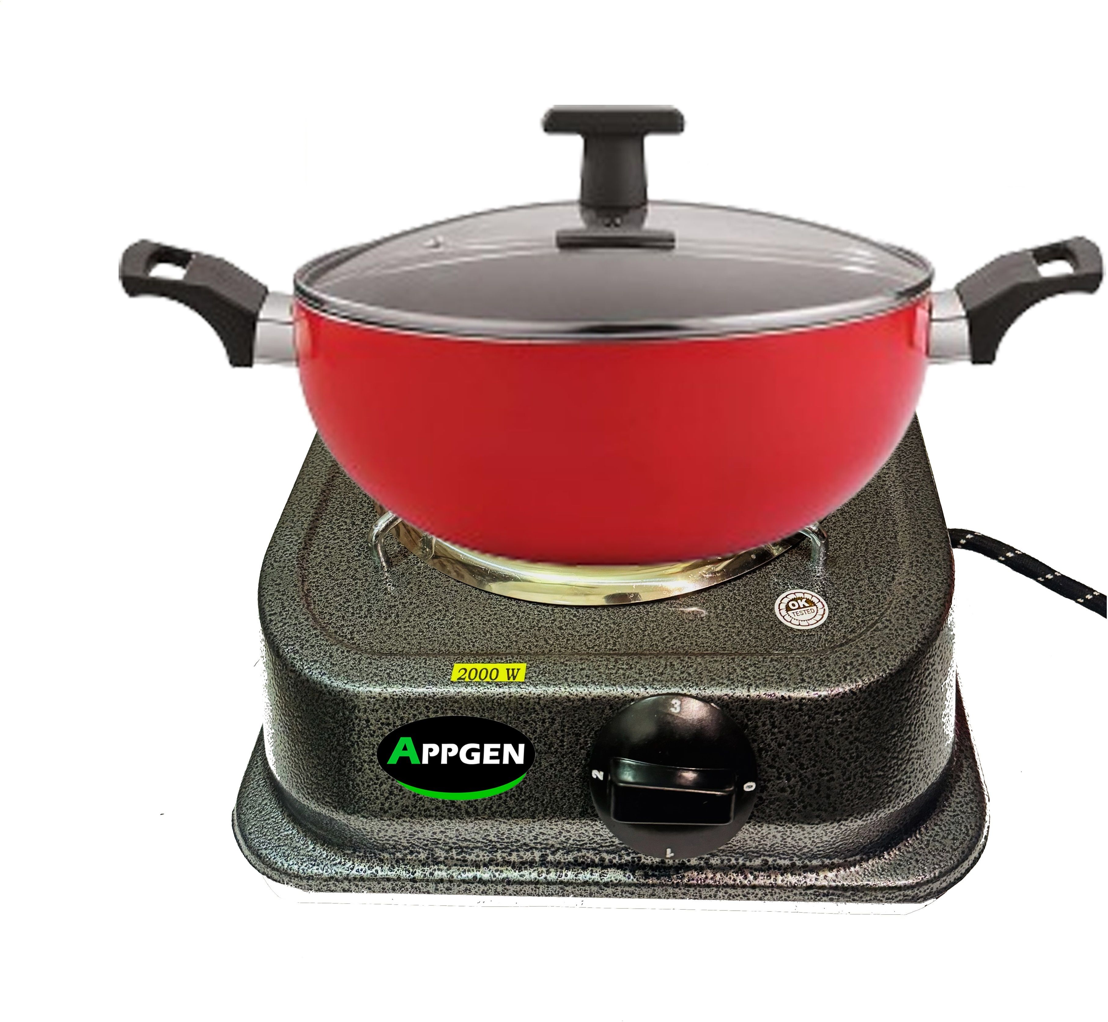 appgen 2000 W Radiant Cooktop Push Button-picture-22