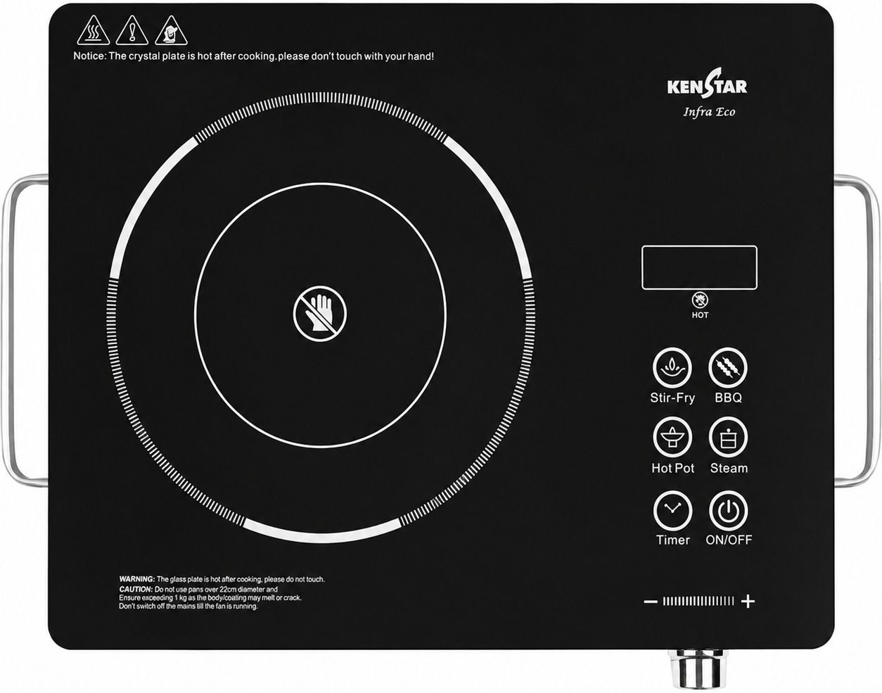 kenstar 2200 W Infrared Cooktop Touch Panel-picture-31