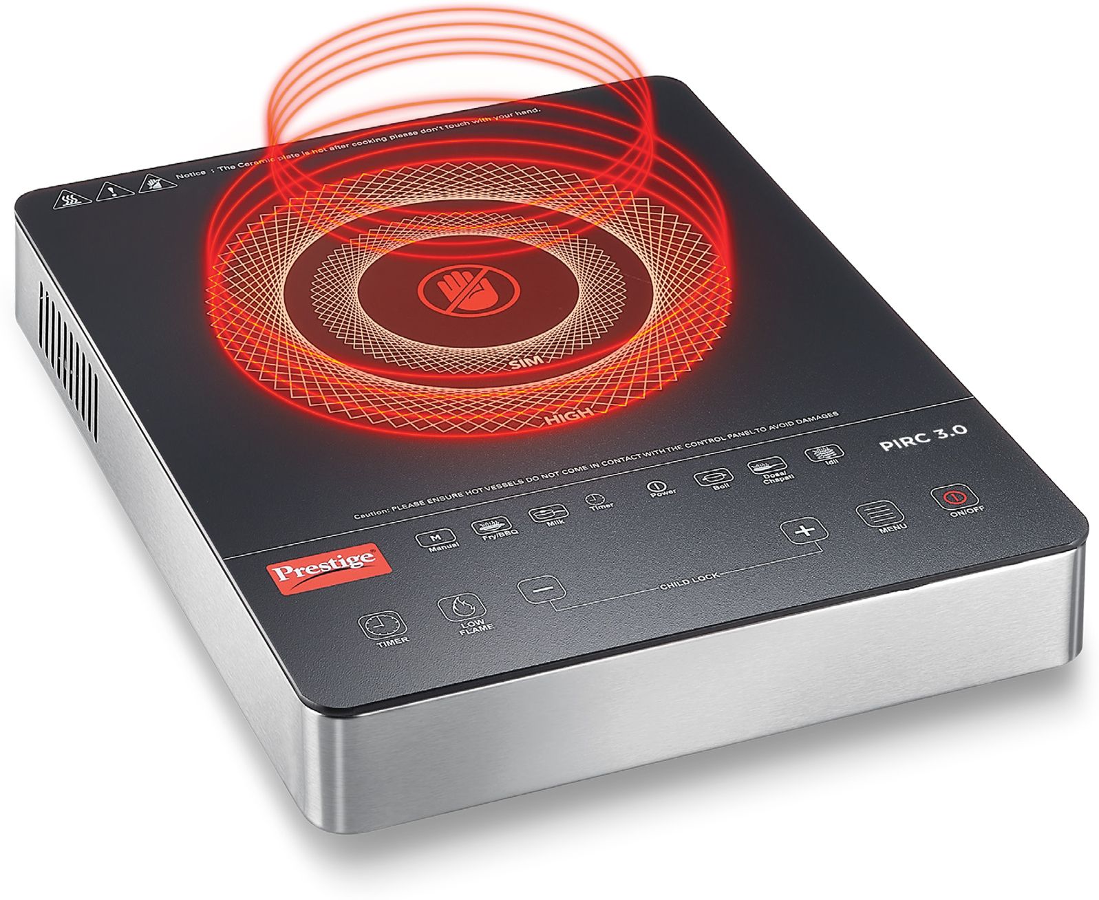 2400 W Infrared Cooktop Touch Panel-image-22