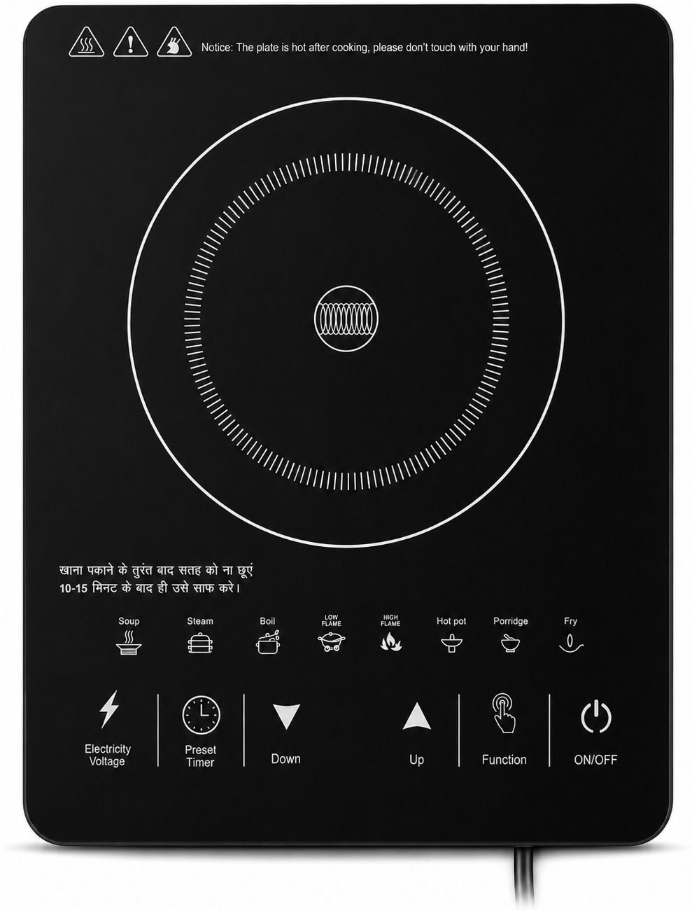 jbj 2000 W Induction Cooktop Touch Panel-picture-38