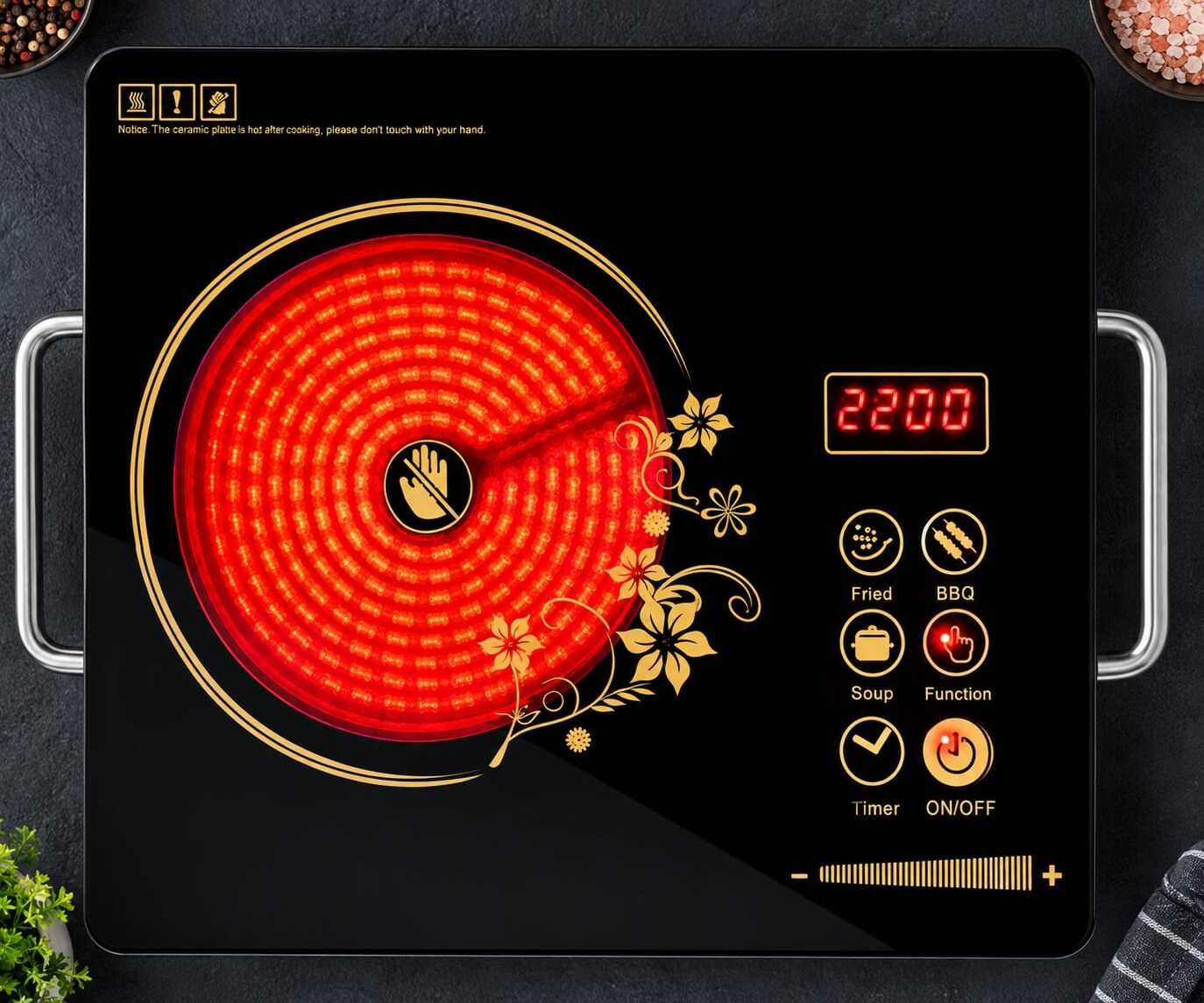 injla 2400 W Infrared Cooktop Touch Panel-picture-46