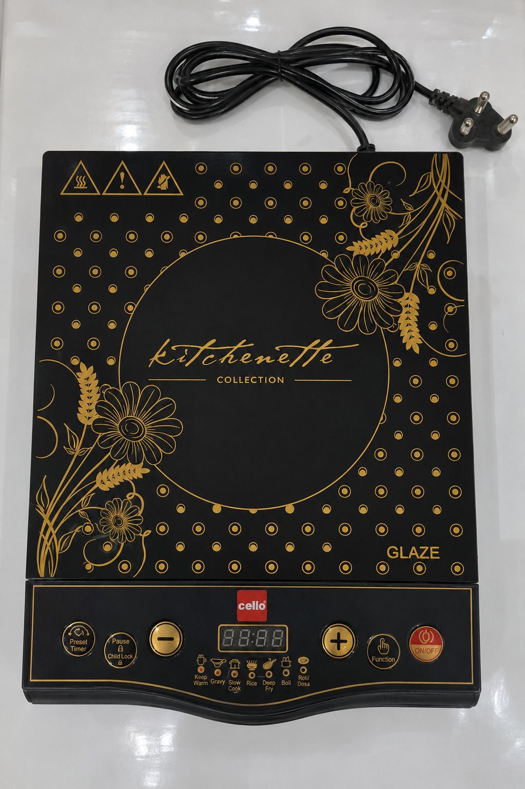cello 1600 W Induction Cooktop Push Button-picture-45