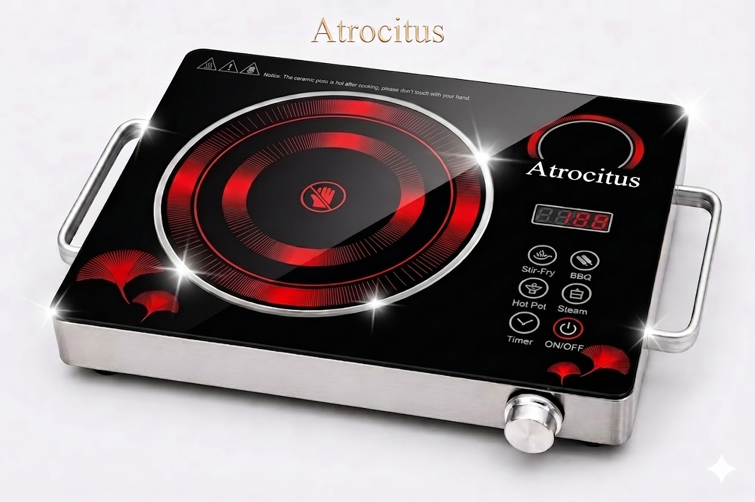 atrocitus 3500 W Infrared Cooktop Touch Panel-picture-33