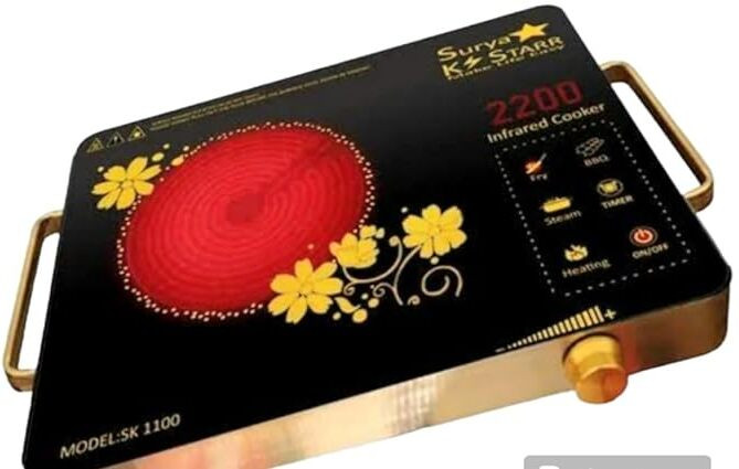 sangam 2200 W Induction Cooktop Push Button image 1