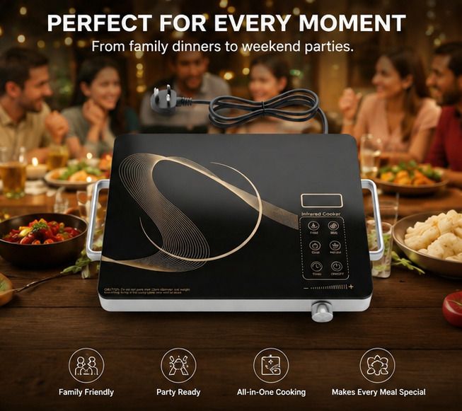2000 W Infrared Cooktop Touch Panel-image-23