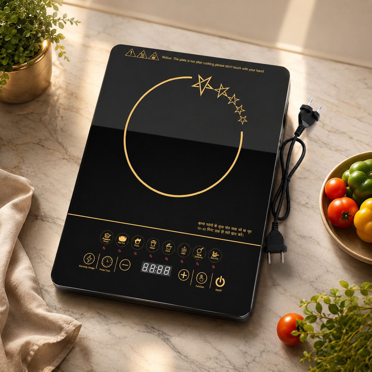 a s india 2000 W Induction Cooktop Touch Panel-picture-38
