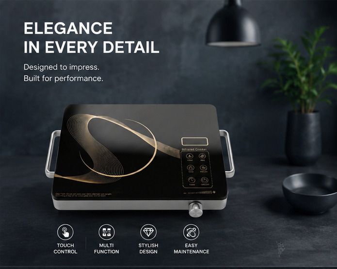 2000 W Infrared Cooktop Touch Panel-image-44