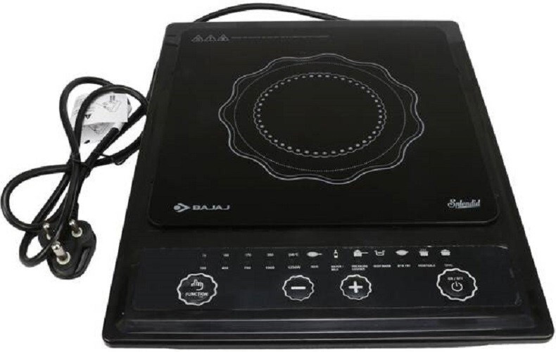 bajaj 1200 W Induction Cooktop Push Button image 1