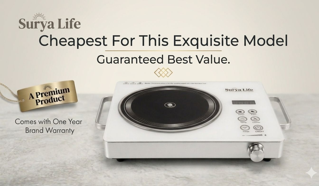 2500 W Infrared Cooktop Touch Panel, Jog Dial-image-20