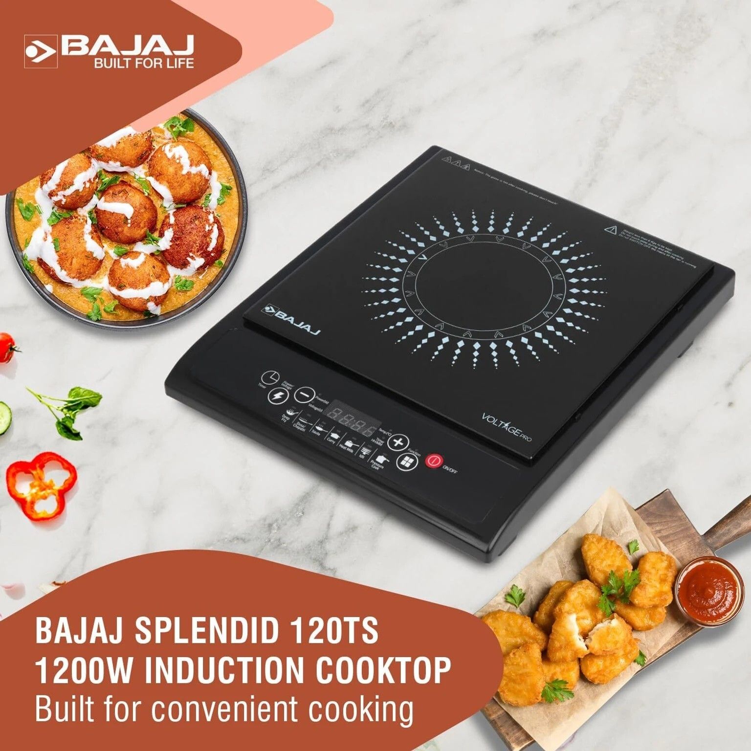 bajaj 1200 W Induction Cooktop Push Button-picture-29