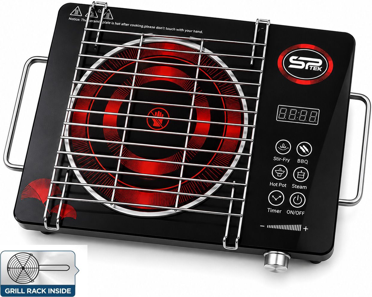 sp tek 3500 W Infrared Cooktop Touch Panel-picture-40
