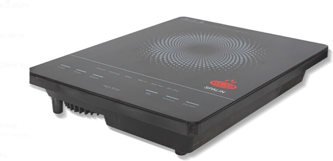spalin 2000 W Induction Cooktop Touch Panel image 1