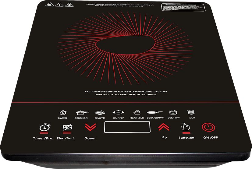 1800 W Induction Cooktop Touch Panel