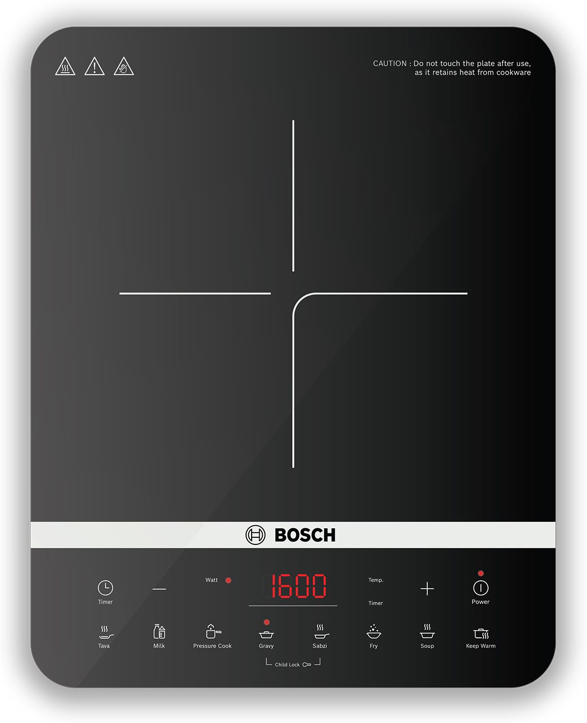 bosch 2100 W Induction Cooktop Touch Panel-picture-17