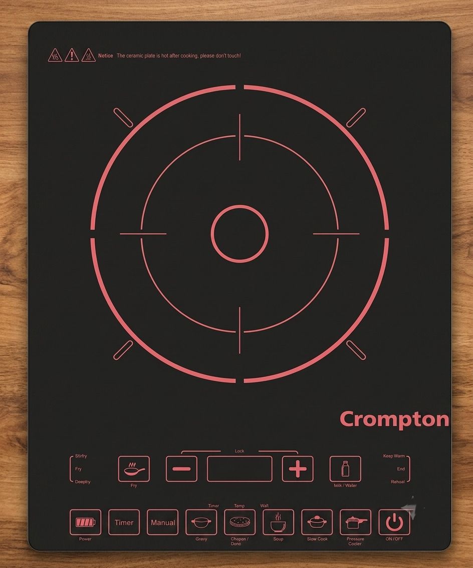 crompton 2000 W Induction Cooktop Touch Panel-picture-22