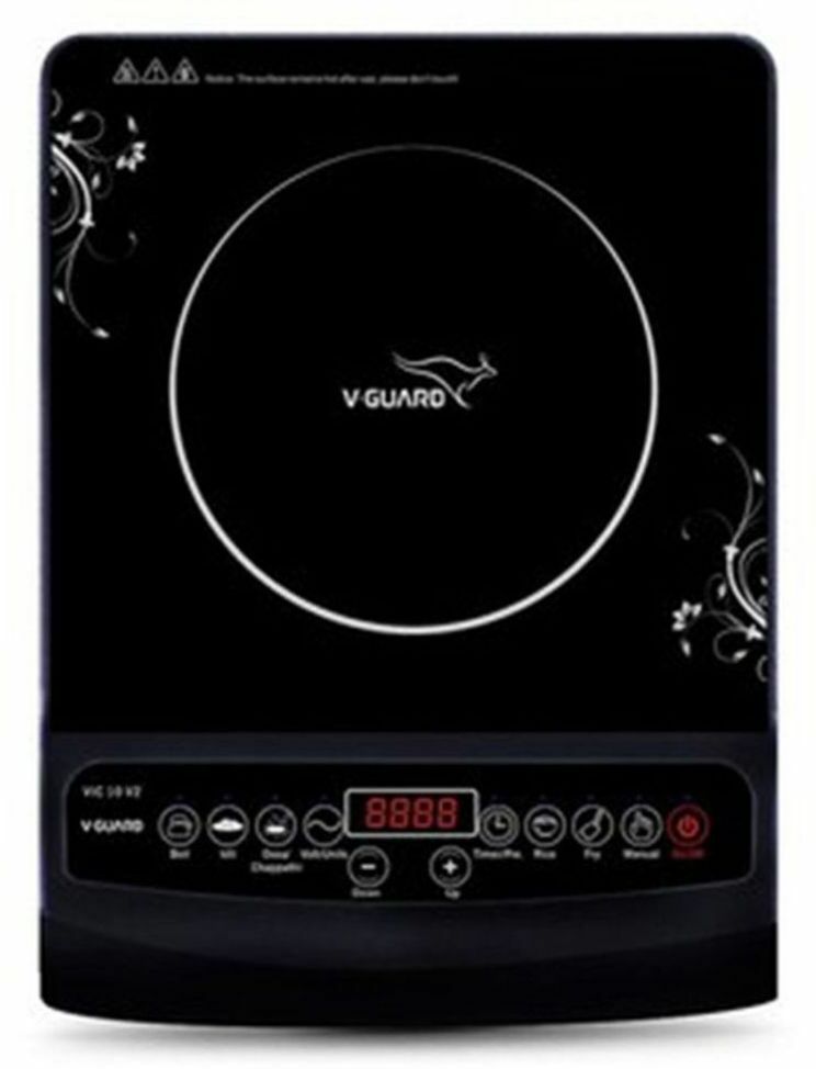 v-guard 2000 W Induction Cooktop Push Button-picture-27