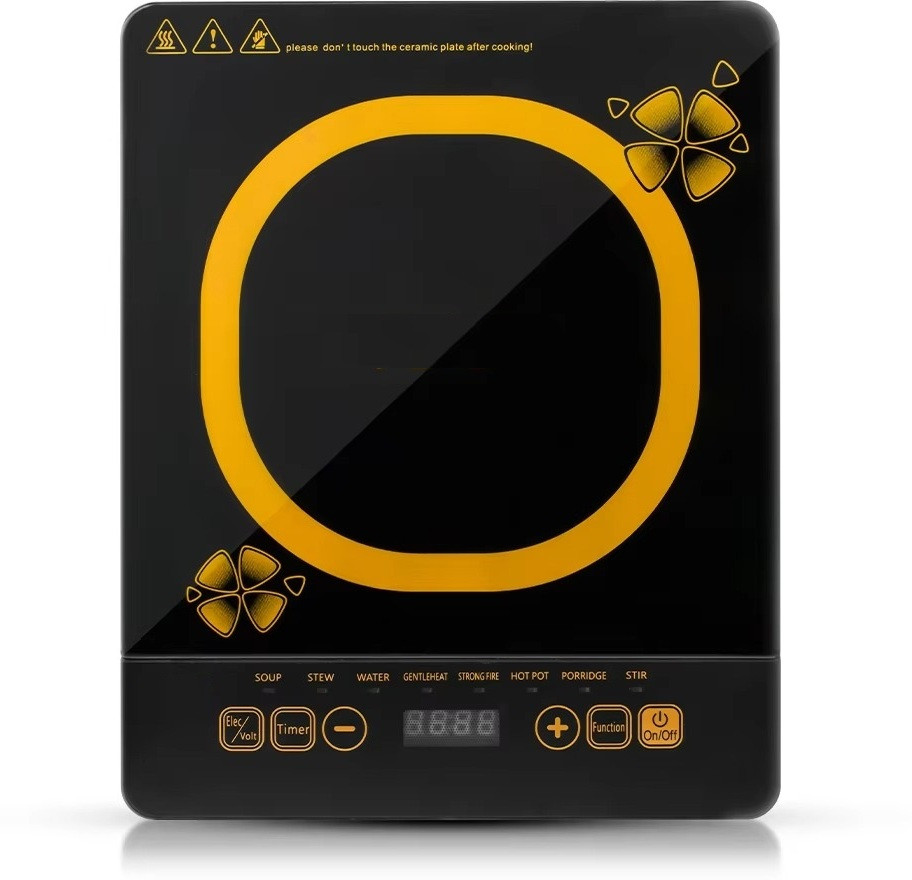 betzila 2000 W Induction Cooktop Touch Panel image 1